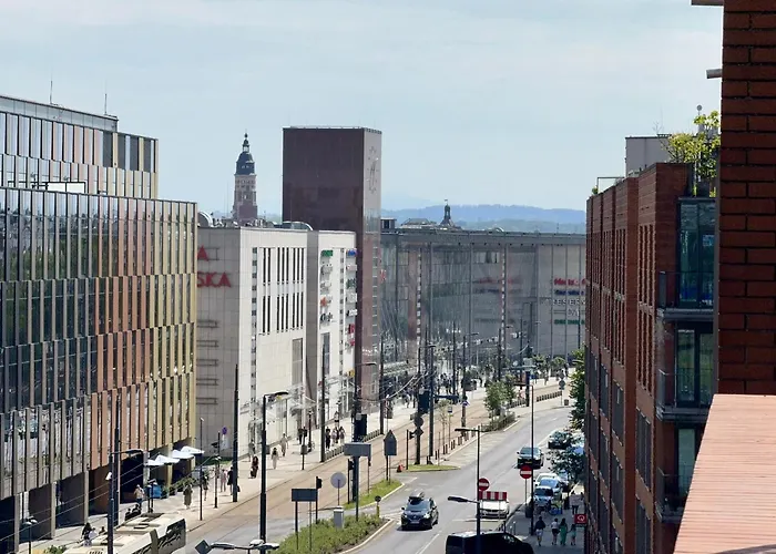Stylowe studio z parkingiem - 3 minuty od Dworca&Galerii Krakowskiej